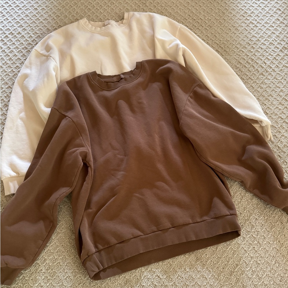 Set of 2 NUUDS original crewneck sweatshirt